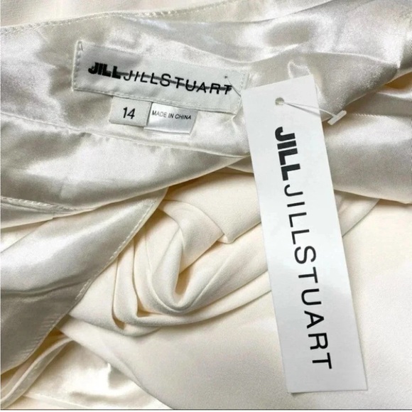 NWT Anthropologie BHLDN Jill Stuart Mara Jumpsuit White Wedding Bridal Wide Leg - Picture 10 of 10